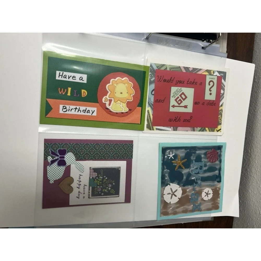 50 handmade assorted all occasions cards/tags No envelopes Handmade Lots Details